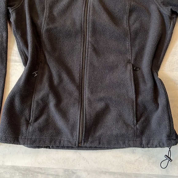 Columbia  GUC   Fleece jacket   Black  original style   Stand up collar   size L - Picture 6 of 14